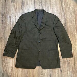 HUGO BOSS Blazer Sports Coat‎ Suit Jacket Size 42S Cashmere & Wool USA Made